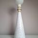 Lamp from the Brussels Porcelain Factory, ceramic light fixture