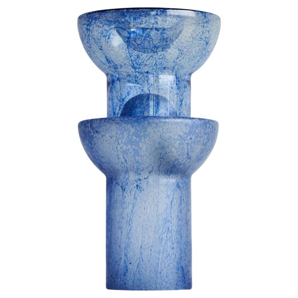 Murano Pulegoso glass table lamp sculpture from the 1970s.