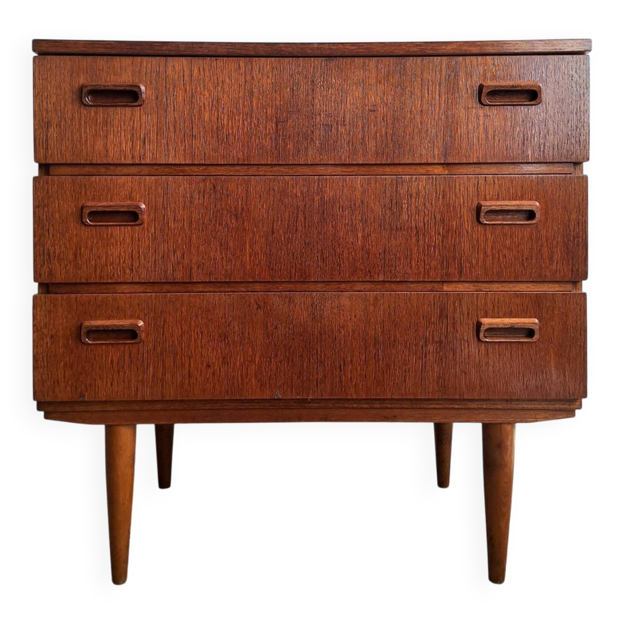 Commode scandinave vintage en teck