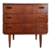 Commode scandinave vintage en teck
