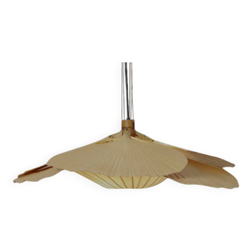 Rare Uchiwa Hana Chandelier by Ingo Maurer - Japanese Paper and Bamboo