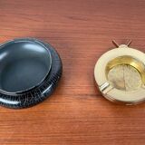 Modern vintage German metal ashtray, 1960s