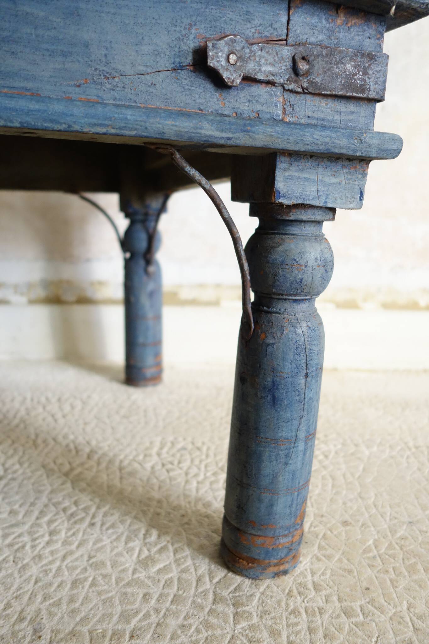 Table basse rustique shabby chic