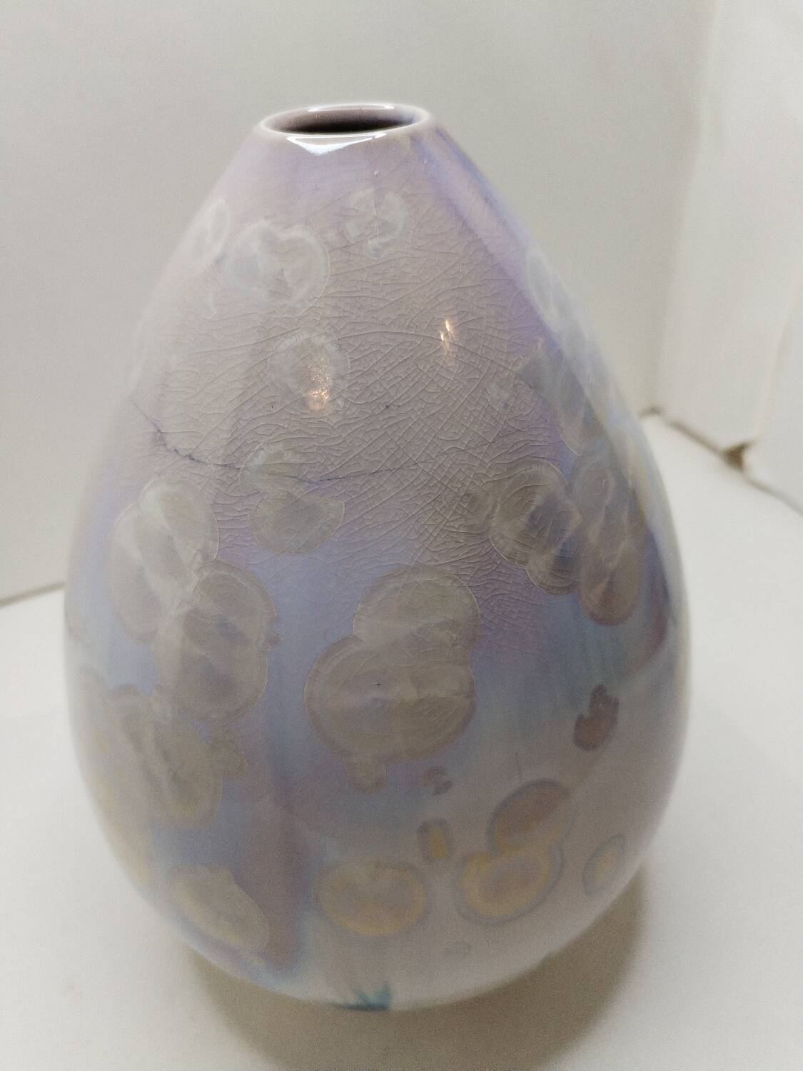 Mattjieu Lievois crystallised ceramic vase