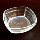 1970s Arcoroc Dish Transparent Glass SF (French Salted Meat) B Poussin
