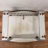 Pulkka armchair by Ilmaria Lappalainen and its ottoman