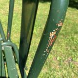 Tolix set, 2 t4 chairs and a Tolix mini kub table