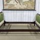 Early 20th century Empire style bed - 140-190 bedding