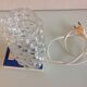 Bubbled glass bedside lamp by Helena Tynell 60/70