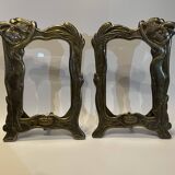 Old Art Nouveau photo frames