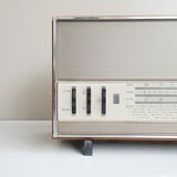 Mid century radio, tube radio europa 3030 with wood paneling