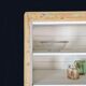 Patinated workshop cabinet