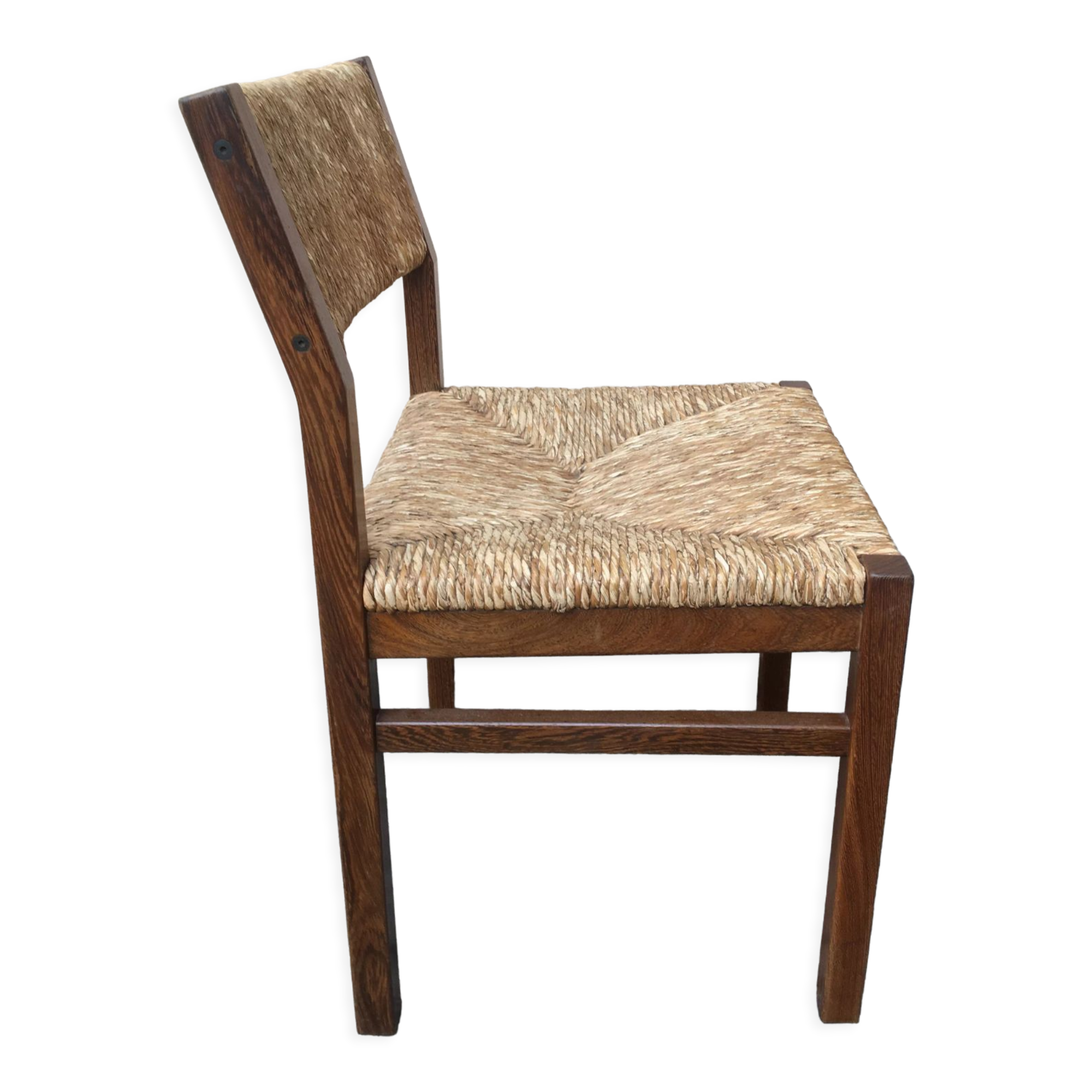 PRODUCT BHV - PASTOE chair in rosewood and straw