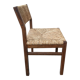 PRODUCT BHV - PASTOE chair in rosewood and straw