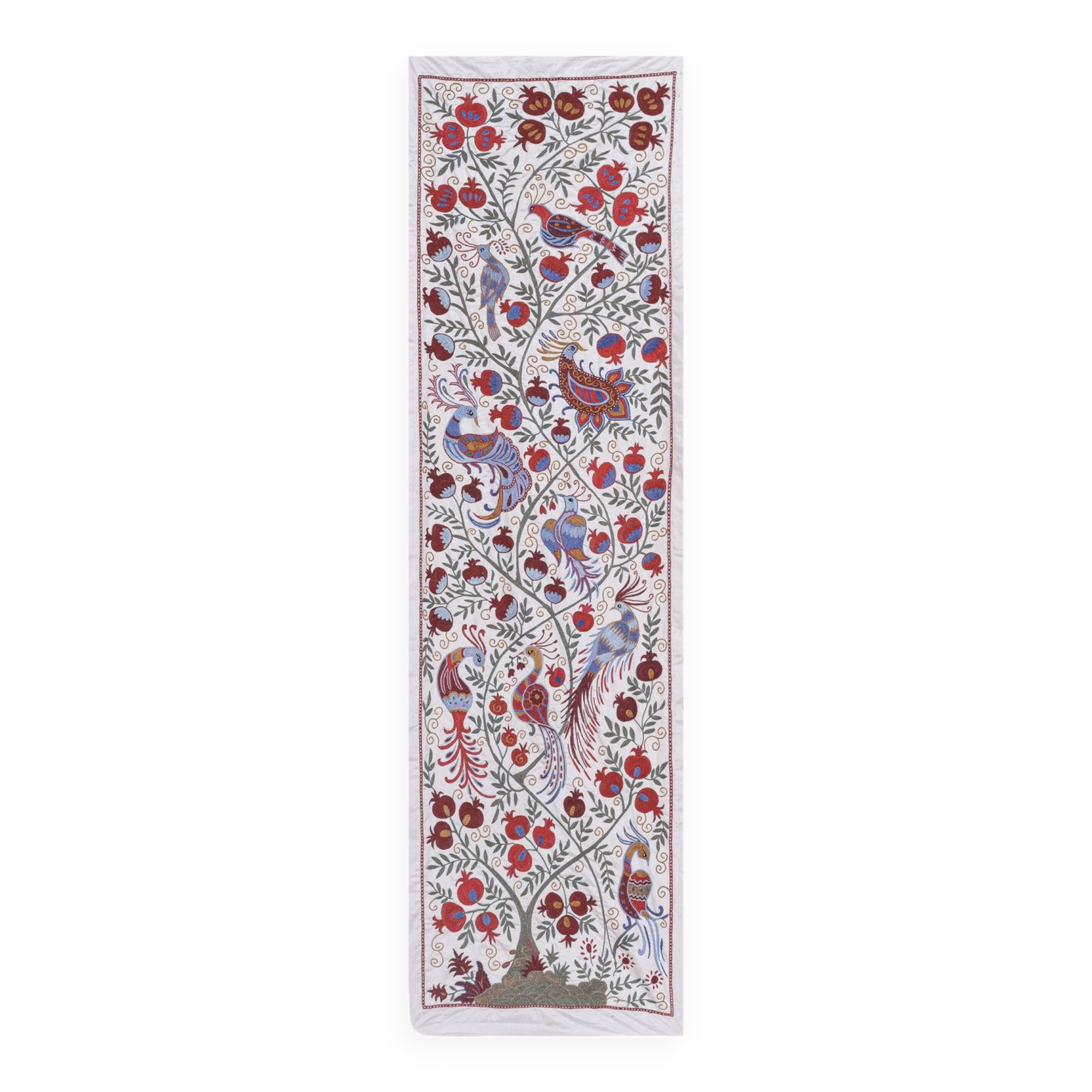 Tapis noué à la main, tapis turc vintage 56x188 cm