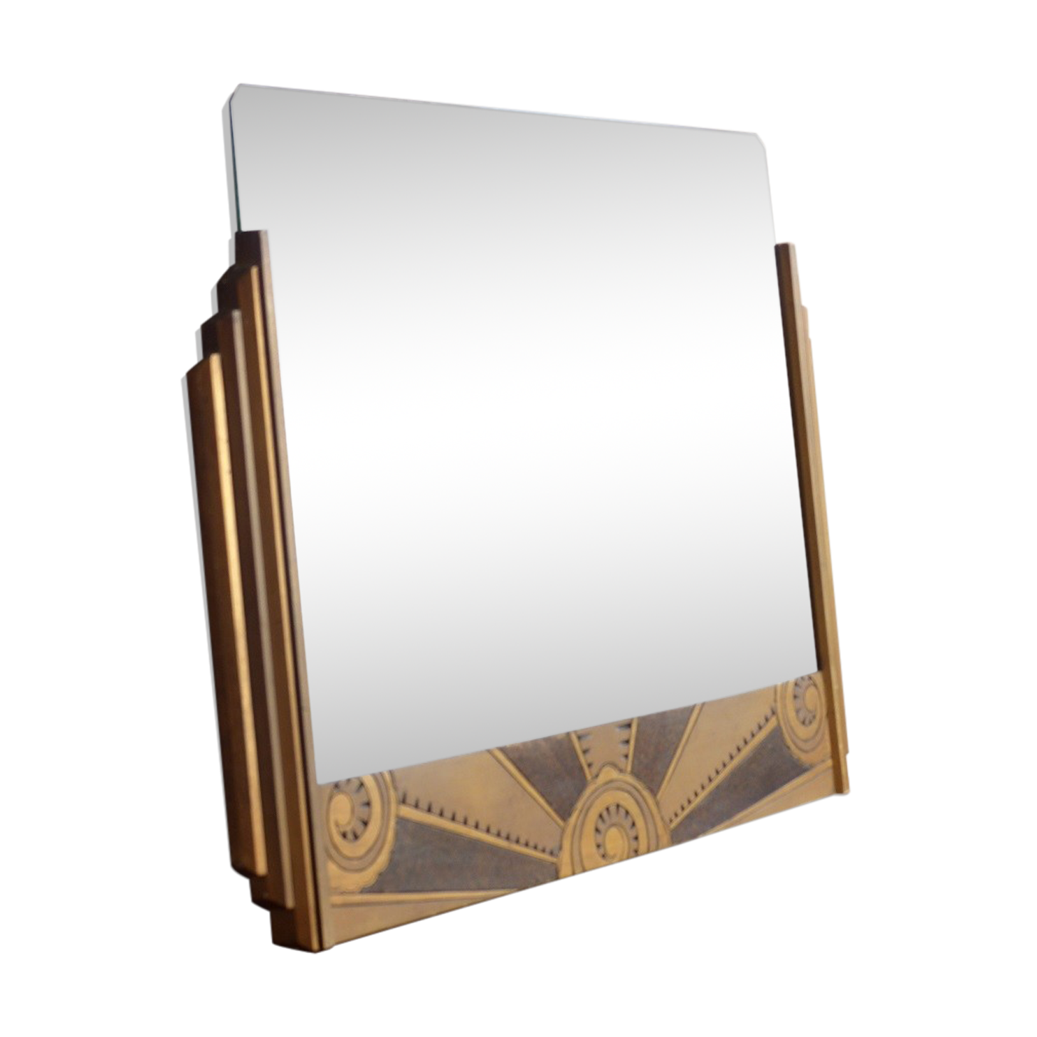 Art Deco mirror 75x53cm