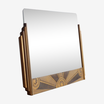 Art Deco mirror 75x53cm