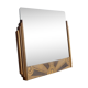 Art Deco mirror 75x53cm