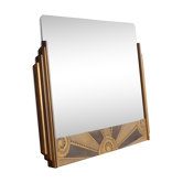 Art Deco mirror 75x53cm