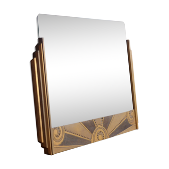 Art Deco mirror 75x53cm