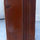 Valise vintage cuir monogrammée JV