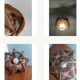 Suspension fils et bois scandinave