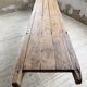 Brutalist popular art table XXL 3.5m/4m pine and oak