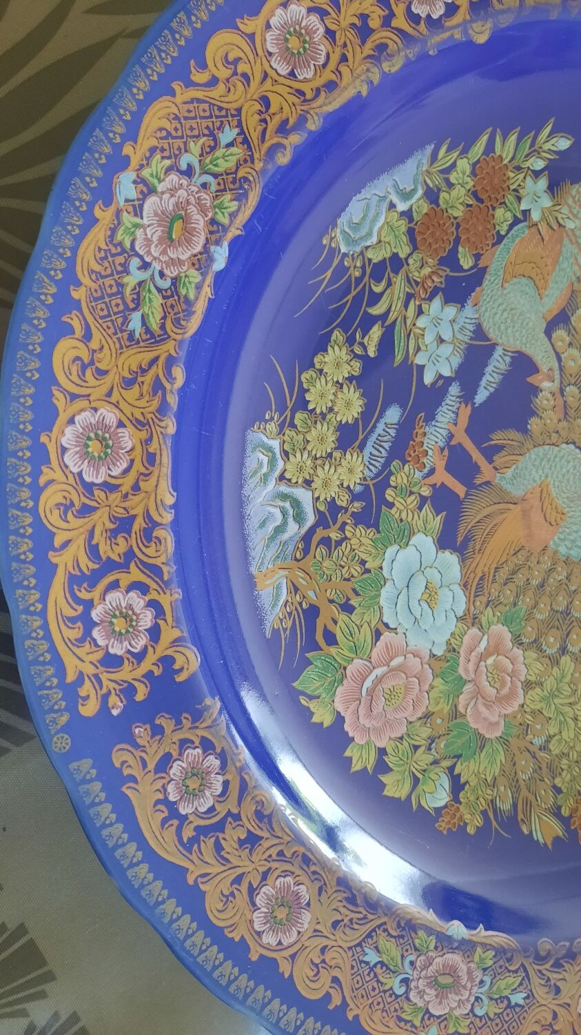 Large Moroccan tagine plate