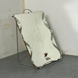 Vintage shoe shop store floor up mirror, 1930s