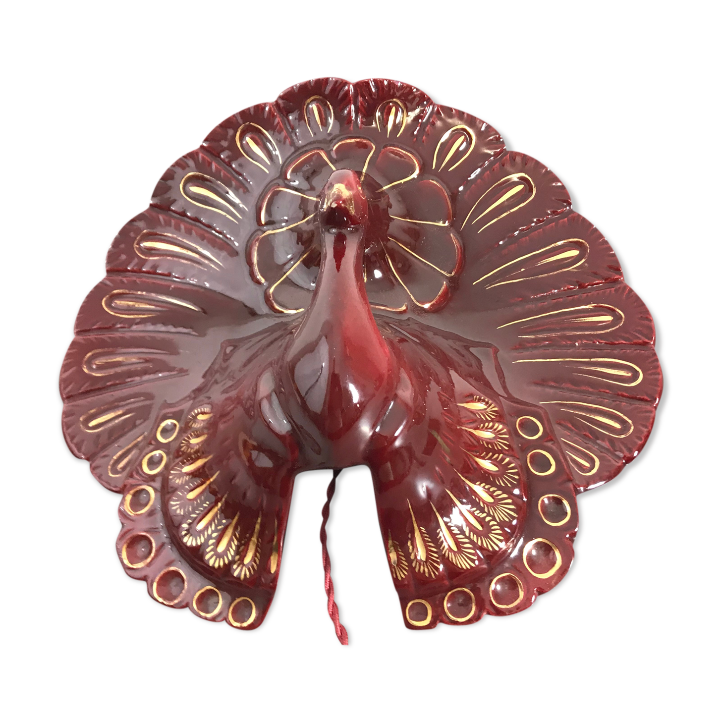 Paon art deco wall light