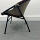 Mid-century swivel balloon armchair from Lusch & Co 1960s