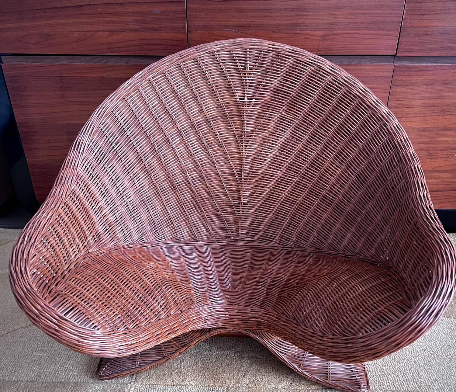 Rattan meditation chair