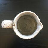 Pichet ancien grès ivoire