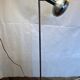 Vintage 70s aluminum floor lamp