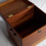 Old mahogany trunk 1955