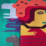 Vintage mexican decorative tapestry