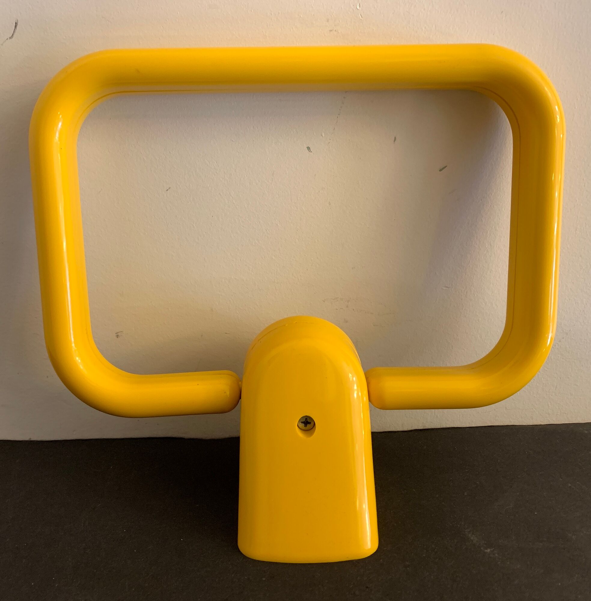 Italian space age mirror and towel rack, design Makio Hasuike for Gedy, 1970