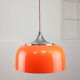Space Age Orange Pendant Lamp from Guzzini, 1960s