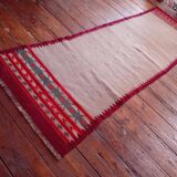 Kilim de couloir Anatolien fait main 285x96cm