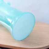 Light aqua murano glass vase