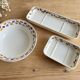 Bathroom set / earthenware soap dish Digoin Sarreguemines