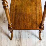 Antique Sewing Table with Inlaid Top, 1890s
