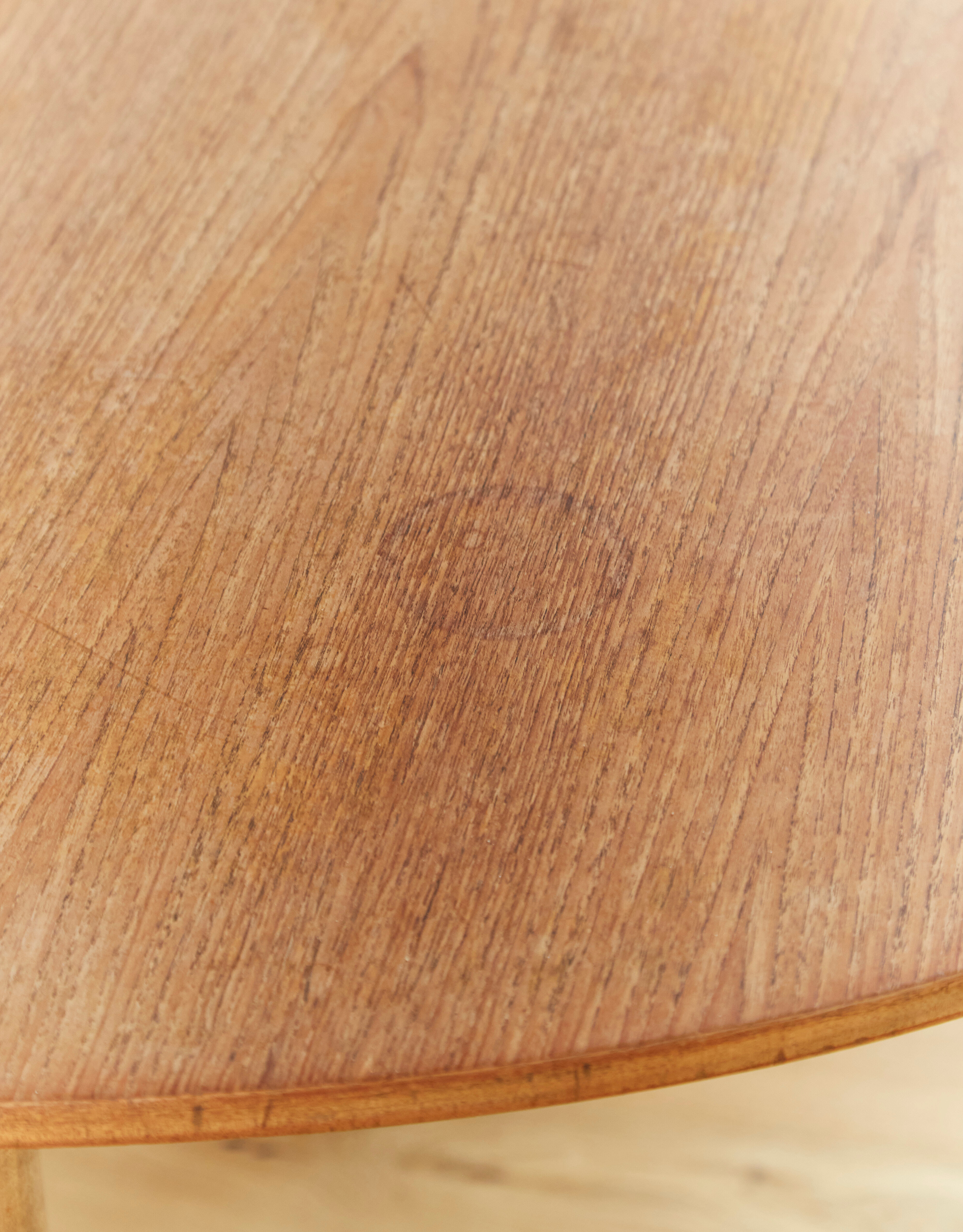 Vintage Scotish Mid Century Modern Teak Dining Table by McIntosh