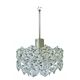 Crystal tassel chandelier lamp Kinkeldey germany 70's
