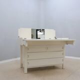 Saporiti vintage chest of drawers dressing table 1970s