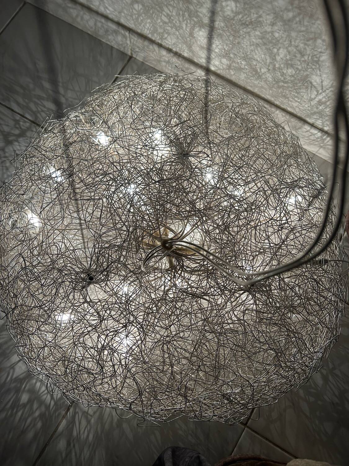 Design chandelier steel