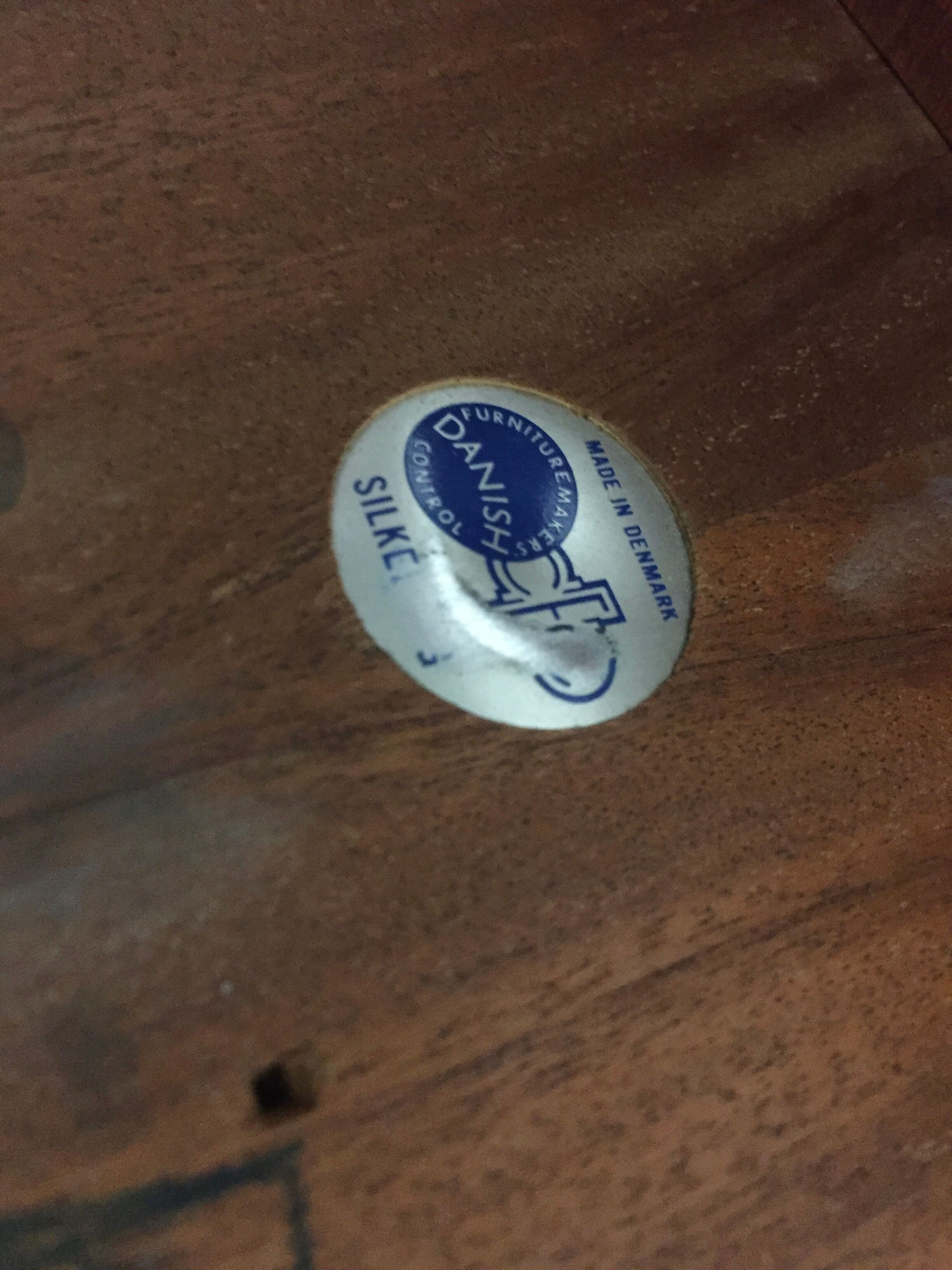 Danish working coffee table