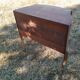 Commode ancienne marqueterie style louis xvi plateau marbre