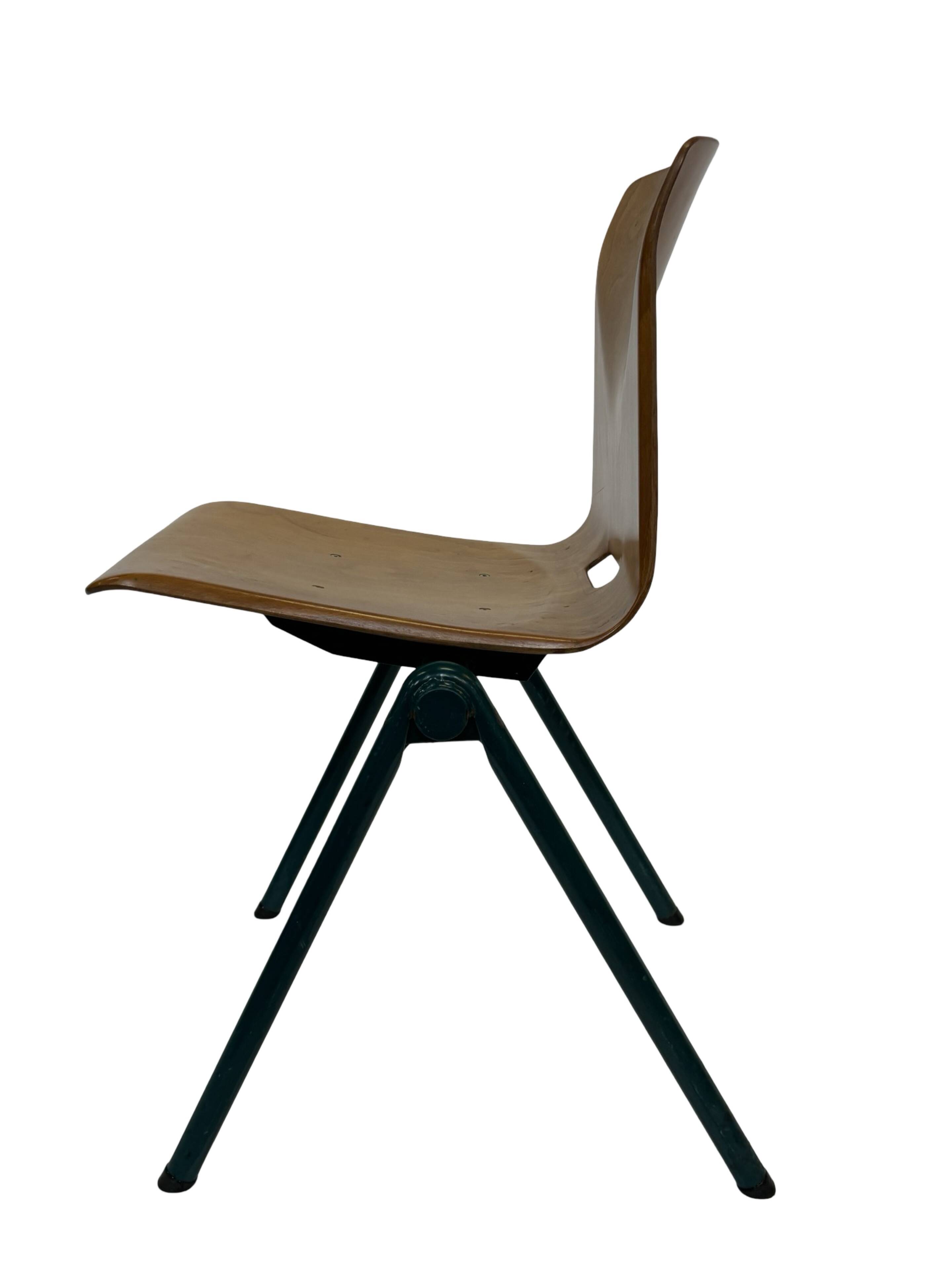 Vintage Dining Chair Industrial Pagwood from Woodmar 70's Design