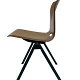 Chaise de salle à manger vintage industrielle Pagwood de Woodmar Design des années 70